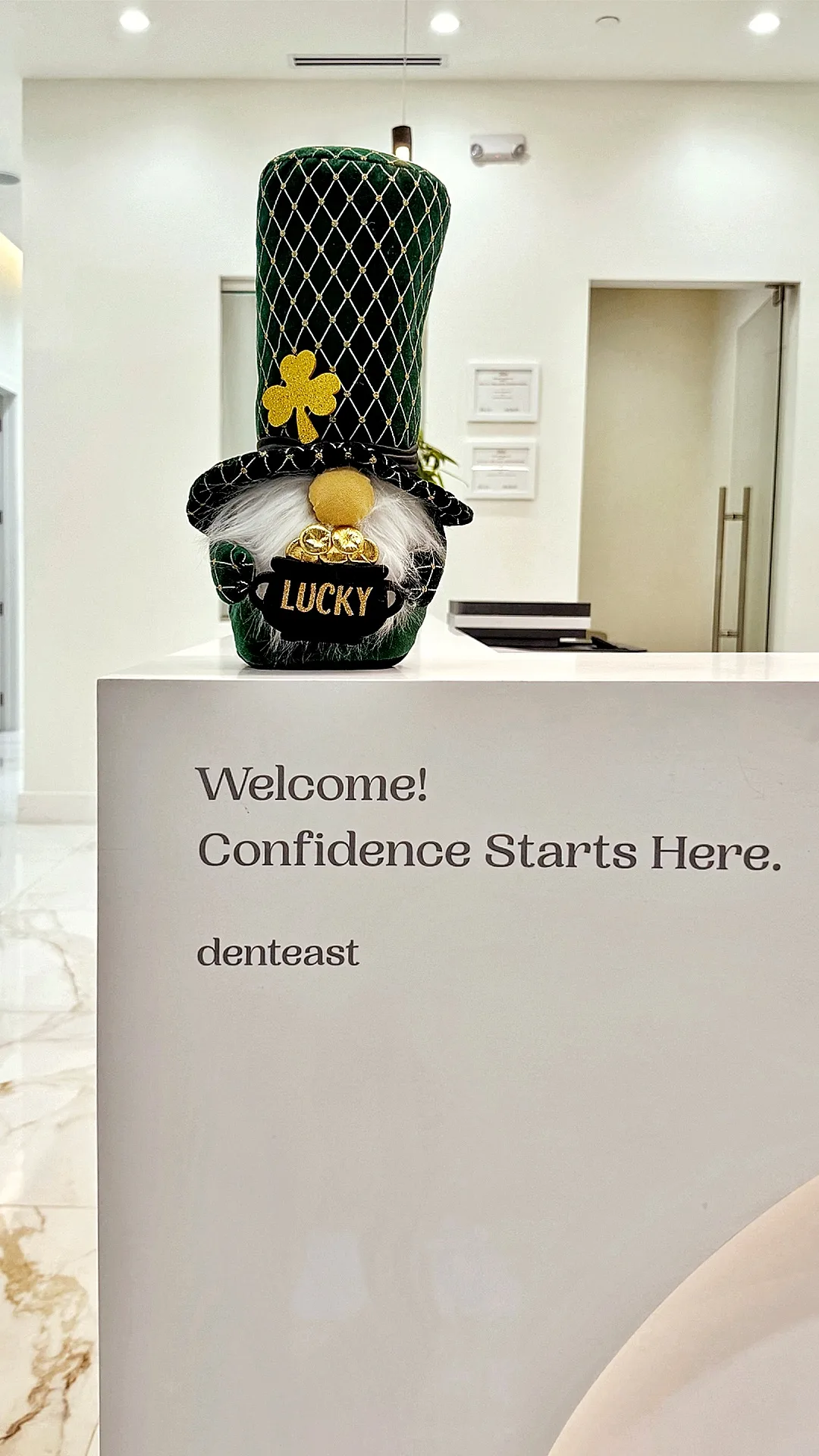 Denteast Dental Office St Patricks Day Motif