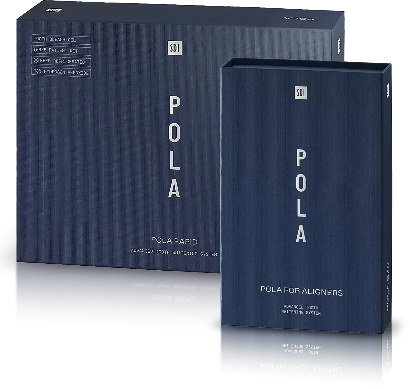 Pola Rapid and Pola for Aligners home teeth whitening kits