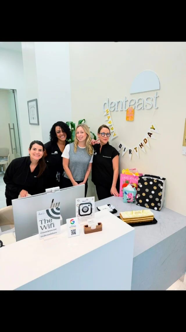 Happy Birthday to the heart & soul of Denteast 🤍🎂 The first face you see when you walk through our doors, and the one turning off the lights…