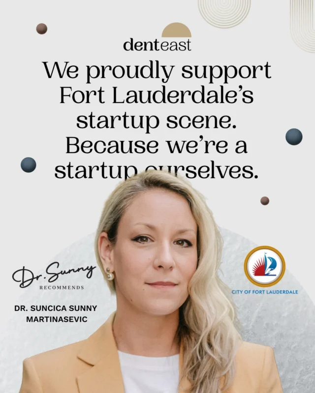 Fort Lauderdale is building. So are we. At Denteast, we’re proud to support the entrepreneurs, founders, creators, and businesses shaping ou…